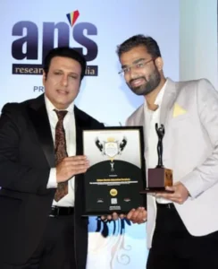 Award From Actor Govinda For Leading Educational Consultancy 2019